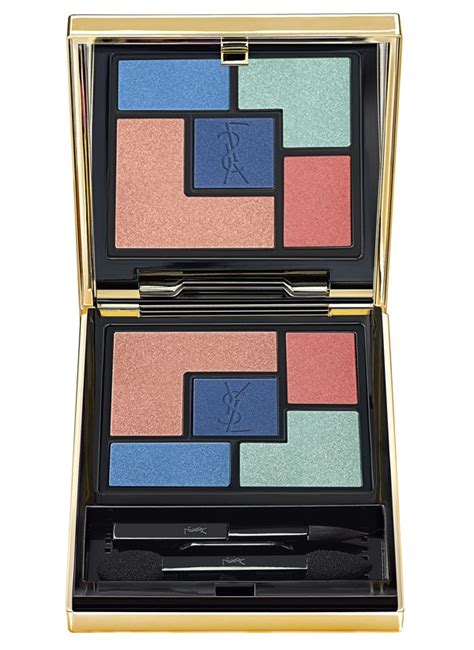 ysl blue eyeshadow|ysl eyeshadow palette review.